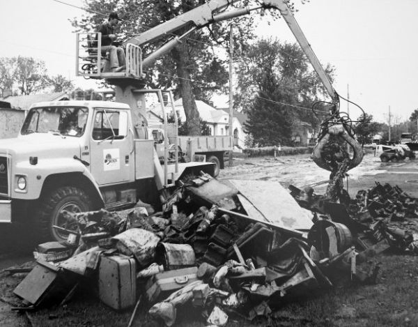 Perry Creek Flood of 1990